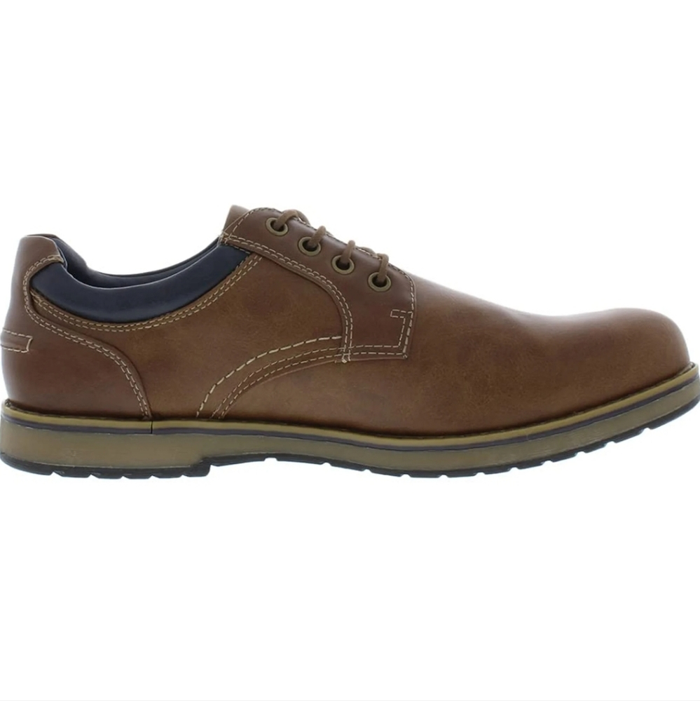 IZOD Cal Oxford Lace Up Casual Mens Shoes - Picture 3 of 4